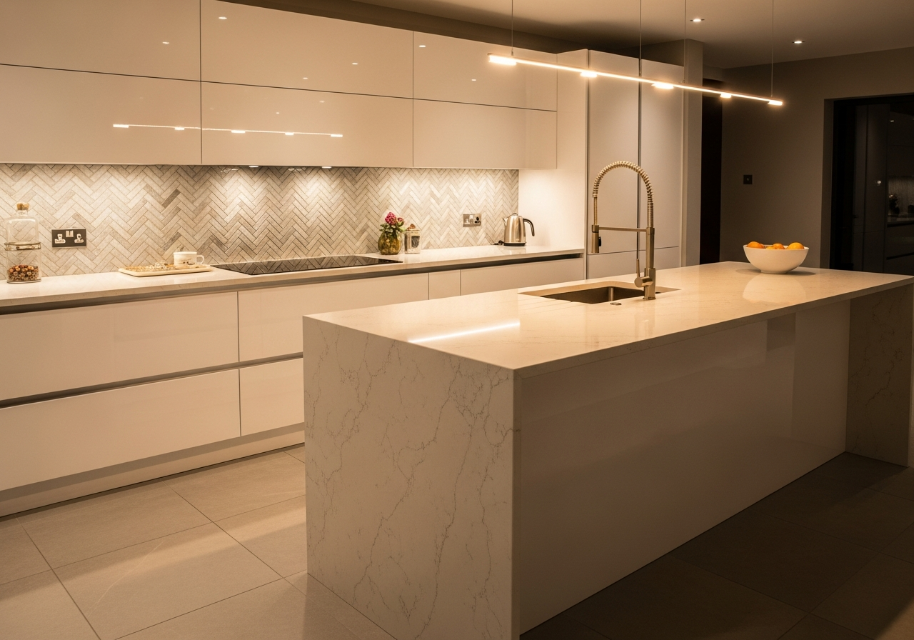 White Gloss Modular